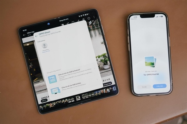 OPPO Find N6 với khả năng kết nối linh hoạt