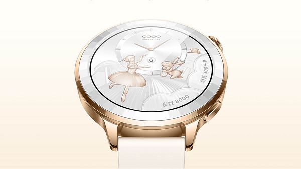 Watch X3 Mini được trang bị màn hình OLED tròn 1.32 inch