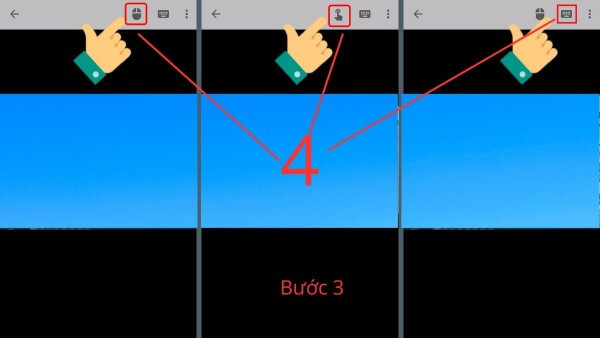 Mở bàn phím để nhập dữ liệu