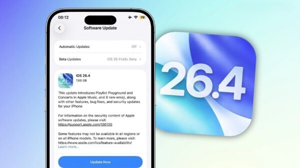 iOS 26.4 RC có nhiều nâng cấp hợp lý