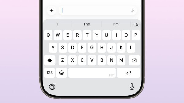 Bàn phím iOS 26.3.1 là lag giúp nhập liệu nhanh hơn