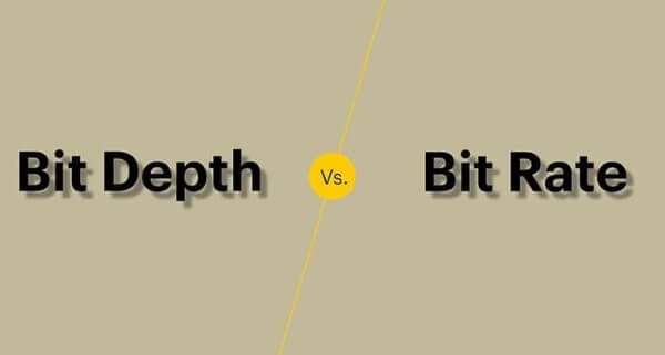 So sánh Bitrate và Bit depth