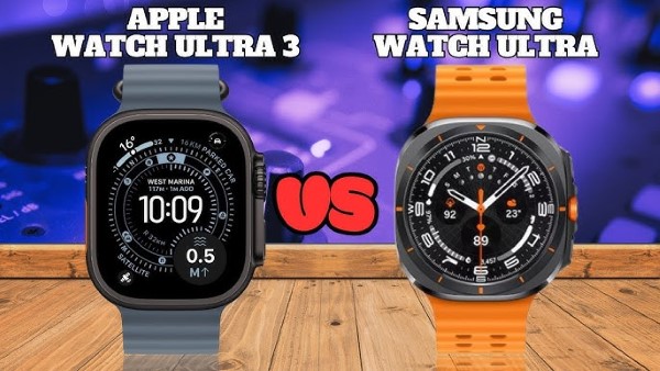 So sánh hiệu năng Apple Watch Ultra 3 và Galaxy Watch Ultra