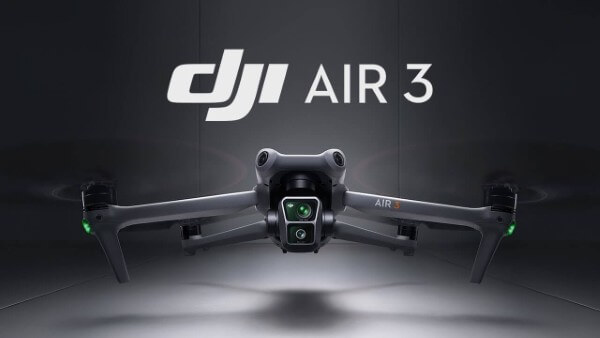 DJI Air 3 có ngoại hình lớn hơn và chắc chắn