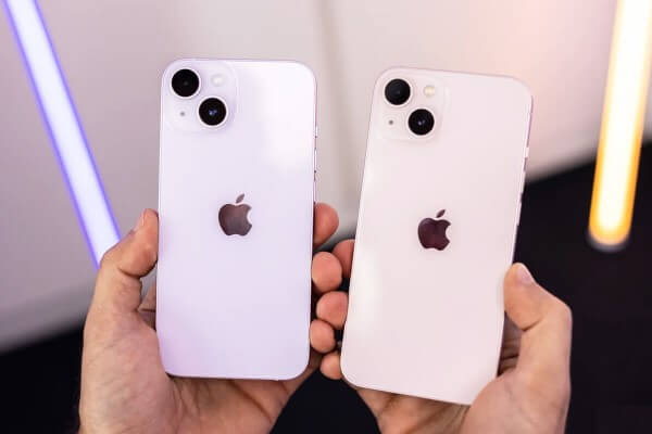iPhone 14 có kích thước 146,7mm và trọng lượng 172g