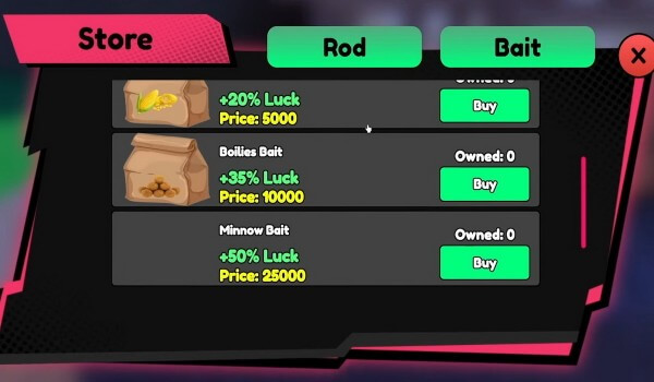 Dùng code để mua vật phẩm thêm vào kho đồ