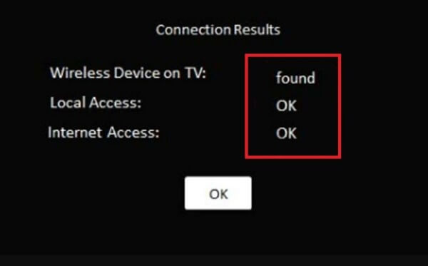 Thiết lập Found – OK – OK