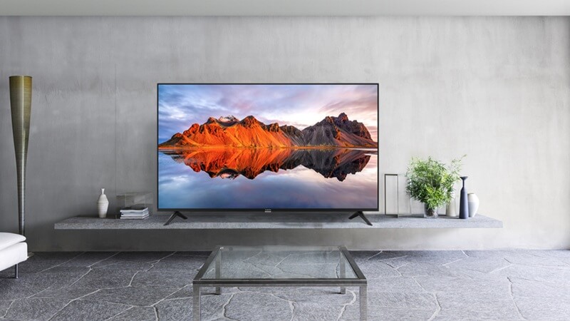 Tivi Xiaomi với phong cách thiết kế tinh tế và tối giản