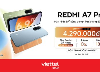 Hotsale mở bán Redmi A7 Pro giá chỉ 4.290.000đ, tặng combo SIM + Data 180.000đ