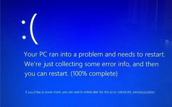 Biểu hiện nhận biết máy tính bị xung đột RAM