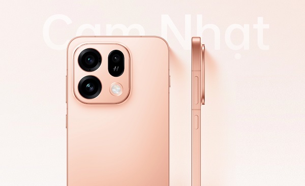 OPPO Find X9s phiên bản Cam nhạt