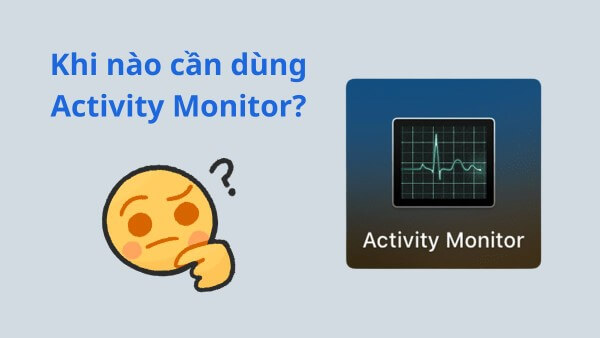 Những trường hợp cần dùng Activity Monitor