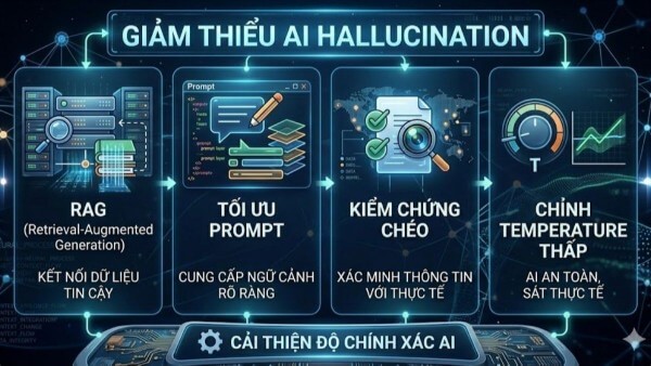 Những giải pháp giúp giảm thiểu AI Hallucination