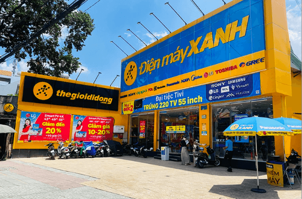 Hệ thống Thế Giới Di Động & Điện Máy XANH