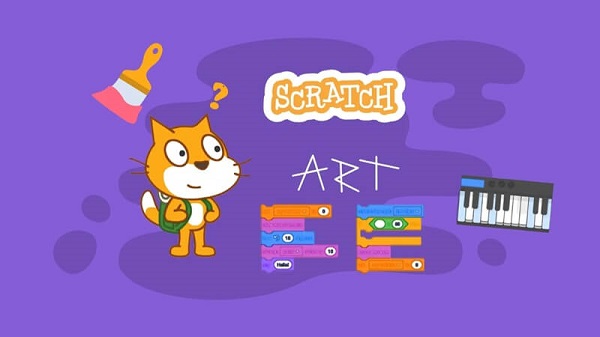 Nền tảng lập trình trực quan Scratch được phát triển bởi MIT Media Lab