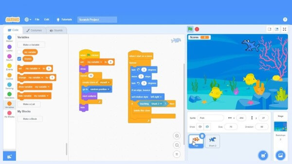 Game cá lớn nuốt cá bé