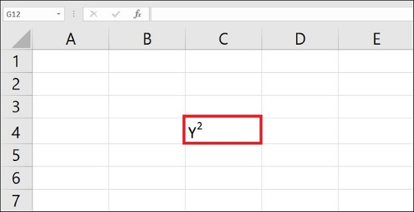 Kết quả Y² được hiển thị