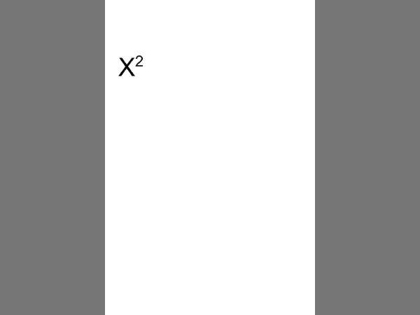 Nhấn mục Superscript/Subscript để nhận kết quả