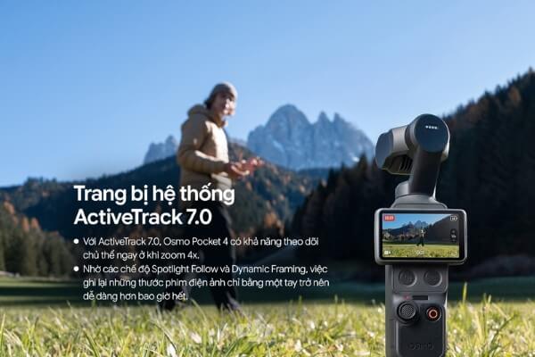 Camera DJI Osmo Pocket 4 Creator Combo có nhiều cải tiến đáng kể