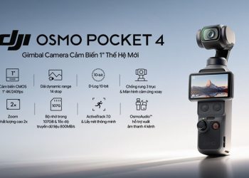 Camera DJI Osmo Pocket 4 Standard quay Vlog đỉnh cao trong năm 2026