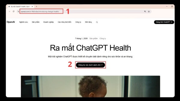 Truy cập vào đường link công cụ
