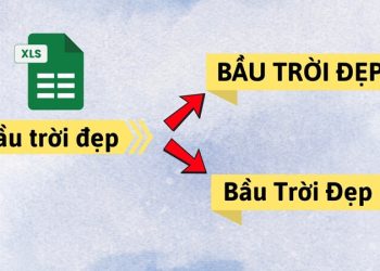 Chuyển chữ thường thành chữ hoa trong Excel nhanh chóng, dễ thực hiện