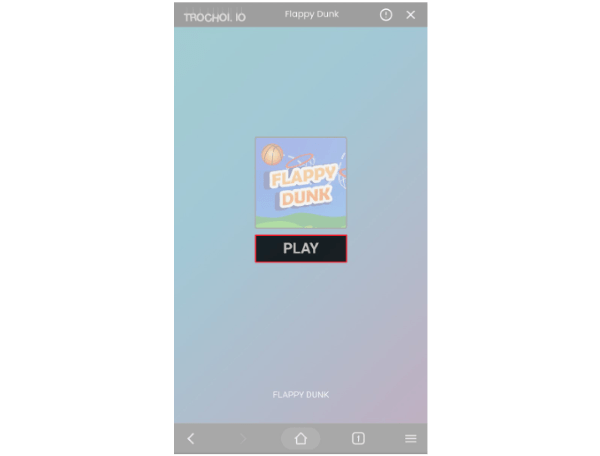 Chọn “Play” để bắt đầu chơi