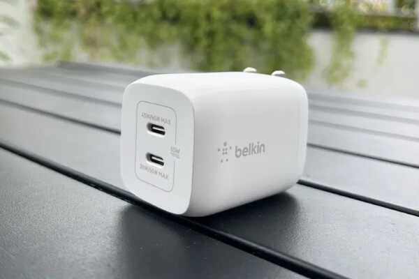 Củ sạc Belkin GaN 65W PD PPS 2 cổng