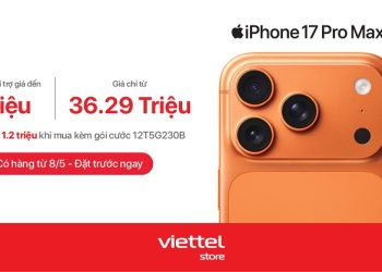 Đặt trước iPhone 17 Pro Max tại Viettel Store giá chỉ từ 36.290.000đ