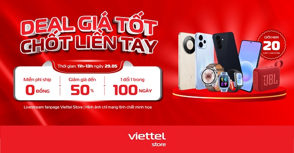 Deal giá tốt - Chốt liền tay