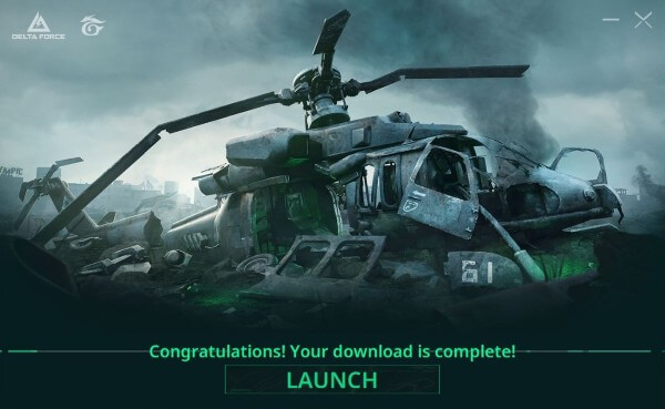 Chọn Launch