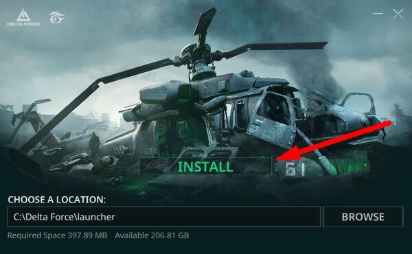 Nhấn Install