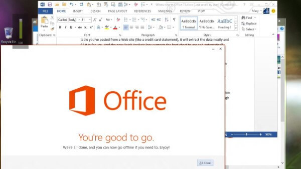 Excel 2013 mang đến giao diện trực quan và dễ sử dụng