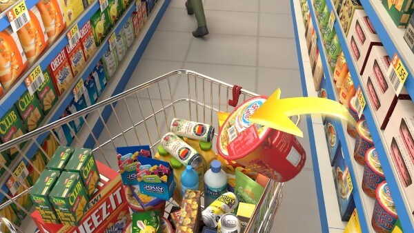 Game bán hàng siêu thị