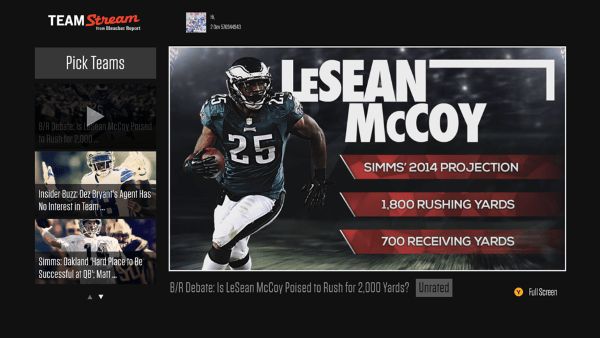 Game Team Stream by Bleacher Report
