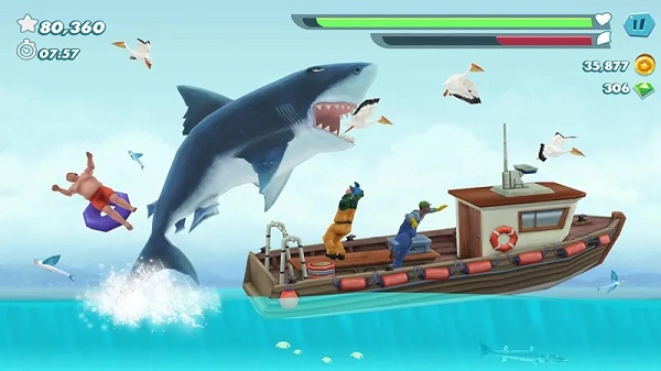 Game cá mập mô phỏng loài săn mồi dưới đại dương