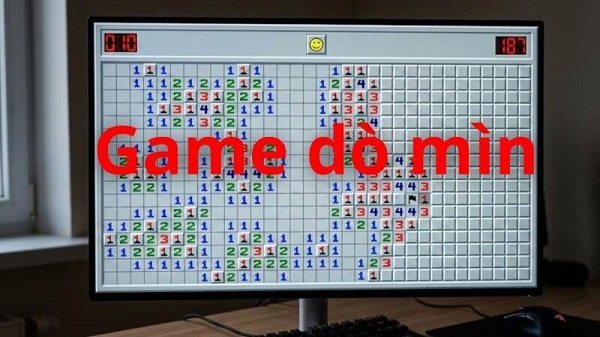 Game dò mìn (Minesweeper) thuộc thể loại puzzle nổi tiếng