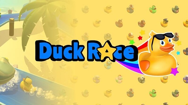 Game Duck Race mô phỏng cuộc đua giữa nhiều chú vịt hoạt hình 