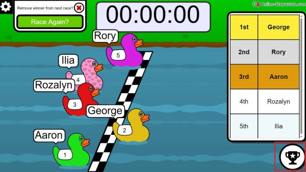 Những lưu ý khi chơi game đua vịt