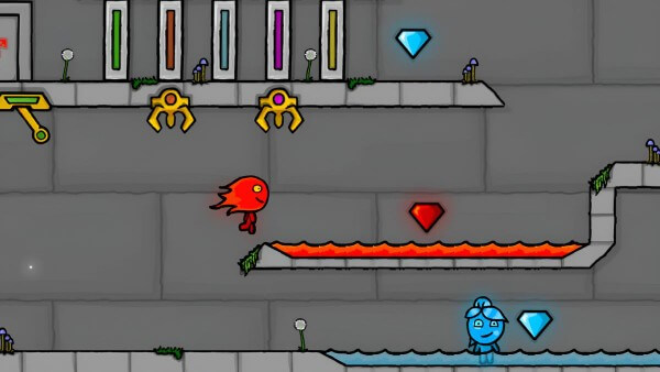 Cách điều khiển Fireboy và Watergirl