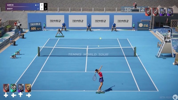 Game Tennis thuộc thể loại thể thao được quan tâm mạnh mẽ