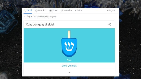 Game Xoay con quay Dreidel 