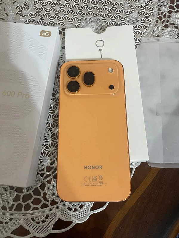 Thiết kế của HONOR 600 Pro bản toàn cầu đã ra mắt
