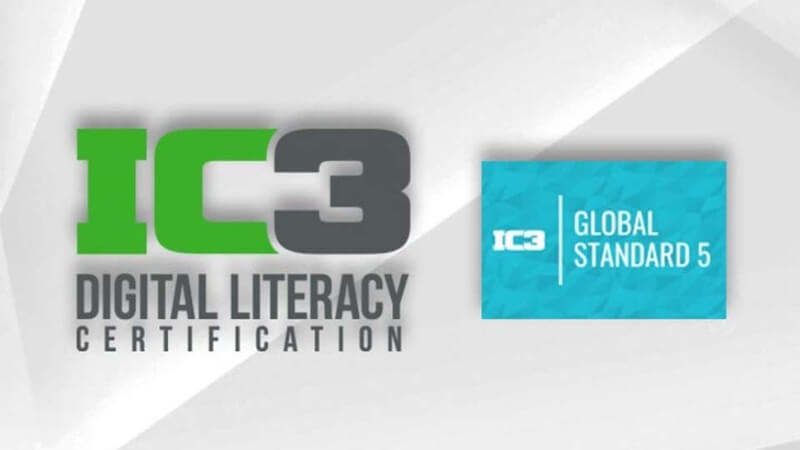 IC3 là một chứng chỉ quốc tế đánh giá kỹ năng sử dụng máy tính toàn diện 