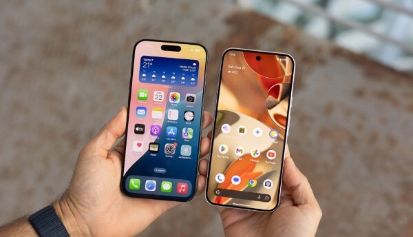 Màn hình hiển thị trên iPhone 16 Pro Max và Pixel 9 Pro XL 