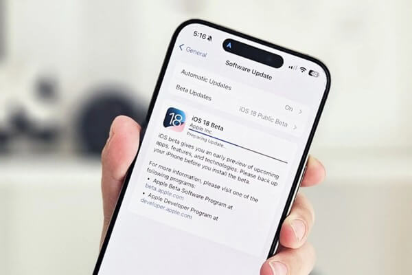 Thường xuyên cập nhật iOS mới nhất