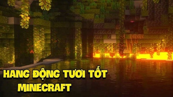 Hệ thống hang động trong Minecraft 1.18 APK được làm lại từ đầu