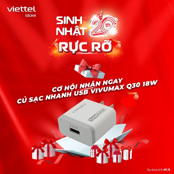 Vivumax Q30 18W hứa hẹn sẽ trở thành phụ kiện đồng hành hữu ích trong công việc và giải trí