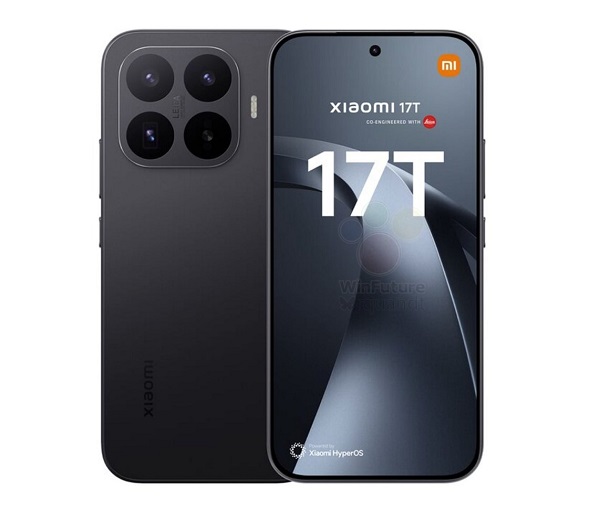 Thiết kế của Xiaomi 17T