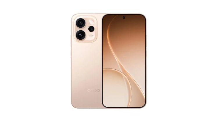OPPO Reno16 F màu Vàng Gold